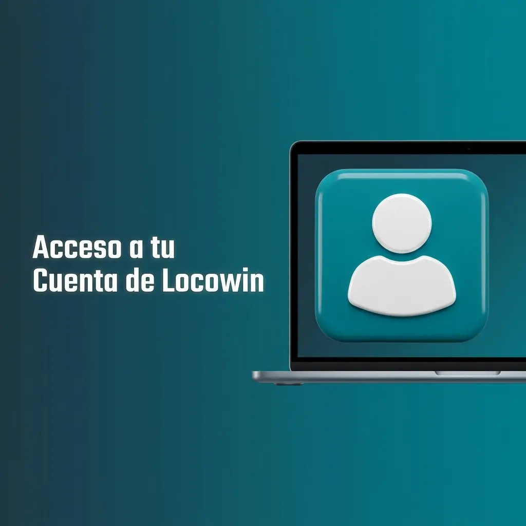 Pantalla de inicio de sesión de Locowin con acceso a bonos, saldo y apuestas activas mediante correo y contraseña