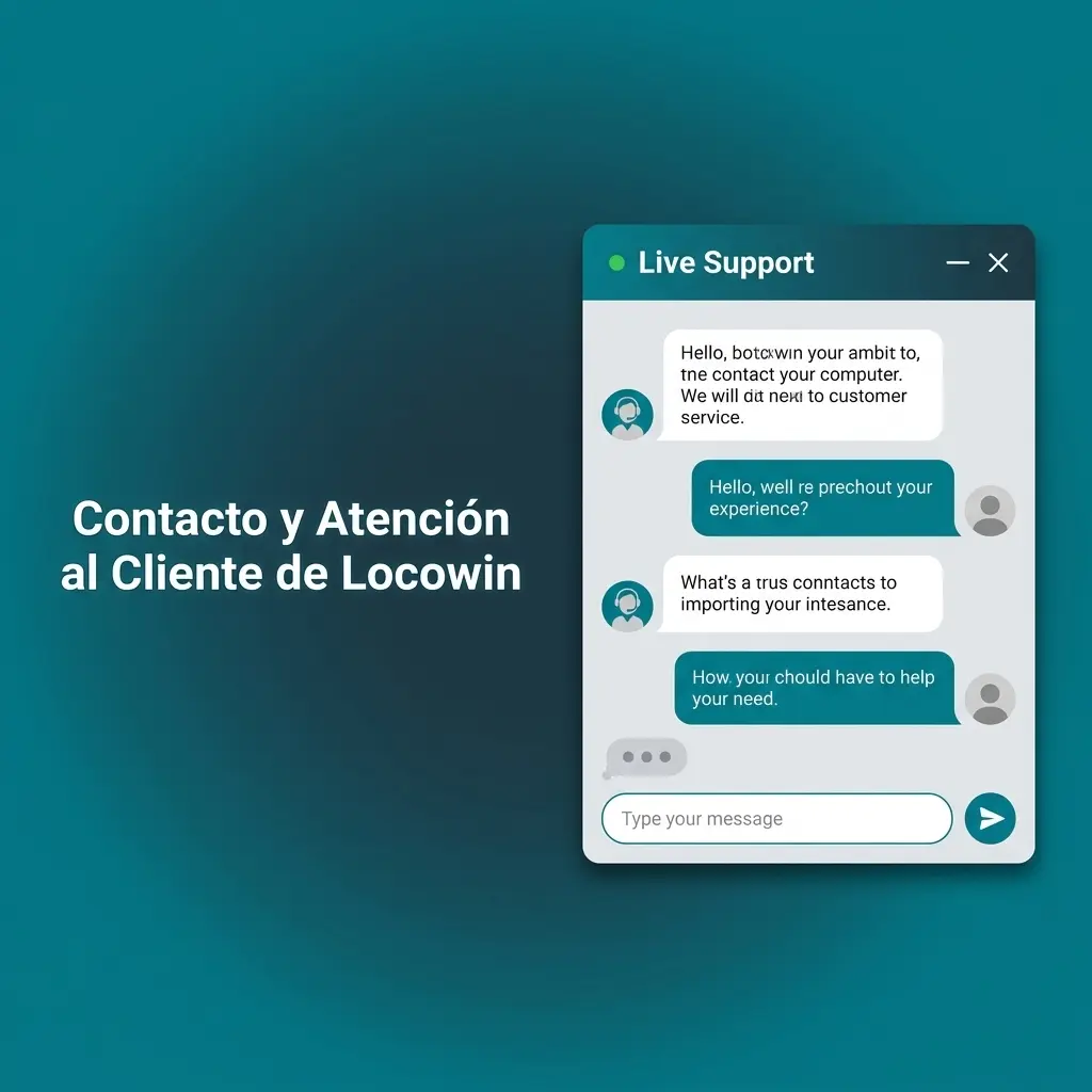 Atención al cliente de Locowin en español: chat en vivo, correo electrónico y formulario de contacto disponibles